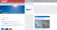 Desktop Screenshot of herget-online.de